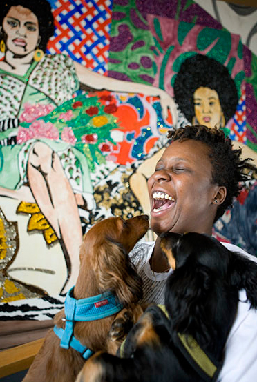 Mickalene Thomas, PAinter/